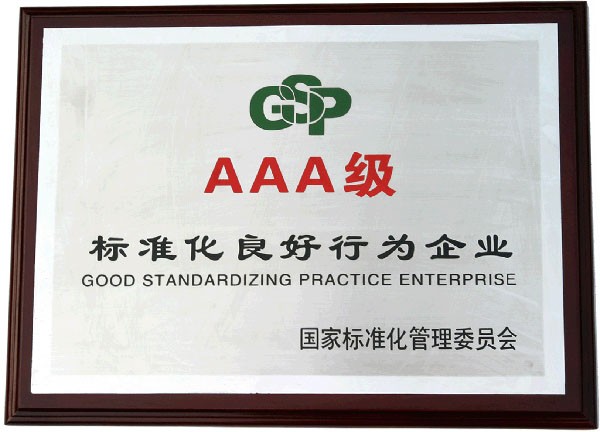 標準化良好（hǎo）行為（wéi）企業